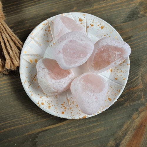 Flodägg Emaägg Rosenkvarts 32-40 g XL