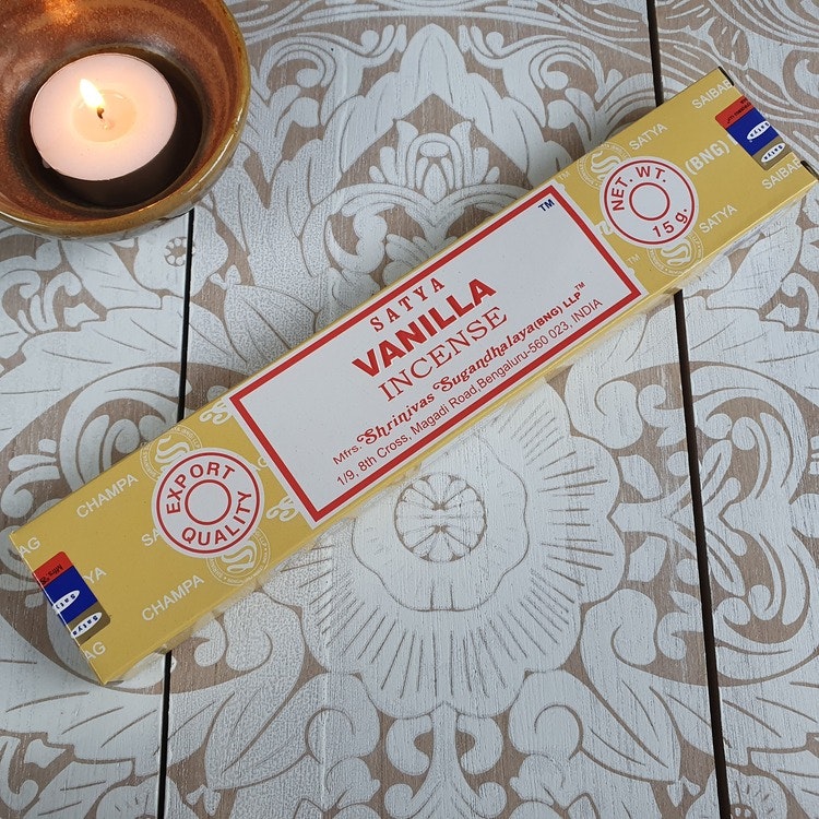 Rökelse Satya Vanilla (Vanilj)
