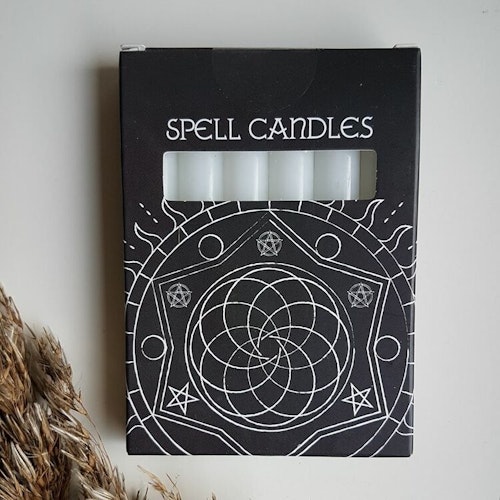 Spell Candles /Affirmationsljus Vit