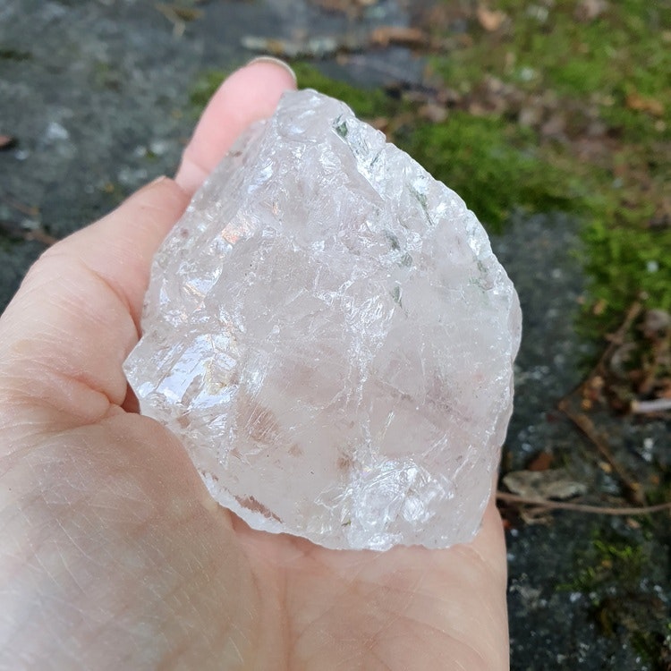 Rå Bergkristall 196 g. Detta ex