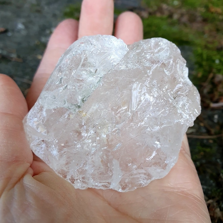 Rå Bergkristall 134 g. Detta ex