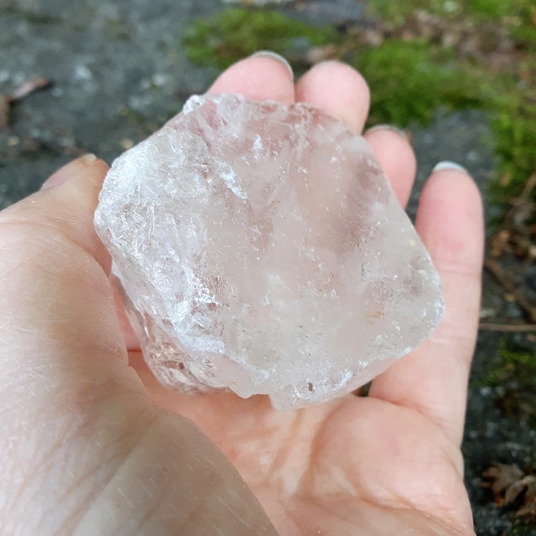 Rå Bergkristall 134 g. Detta ex