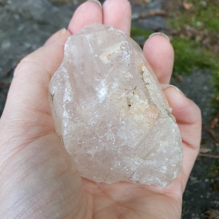 Rå Bergkristall 155 g. Detta ex