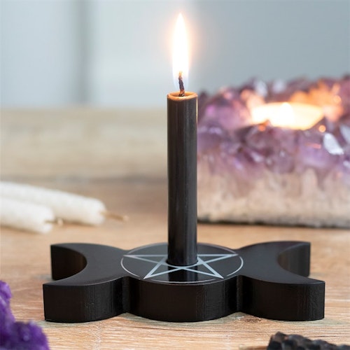 Ljushållare Spell Candles/Affirmationsljus Triple Moon