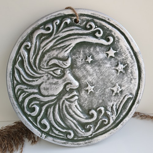 Väggprydnad Måne, 19 cm