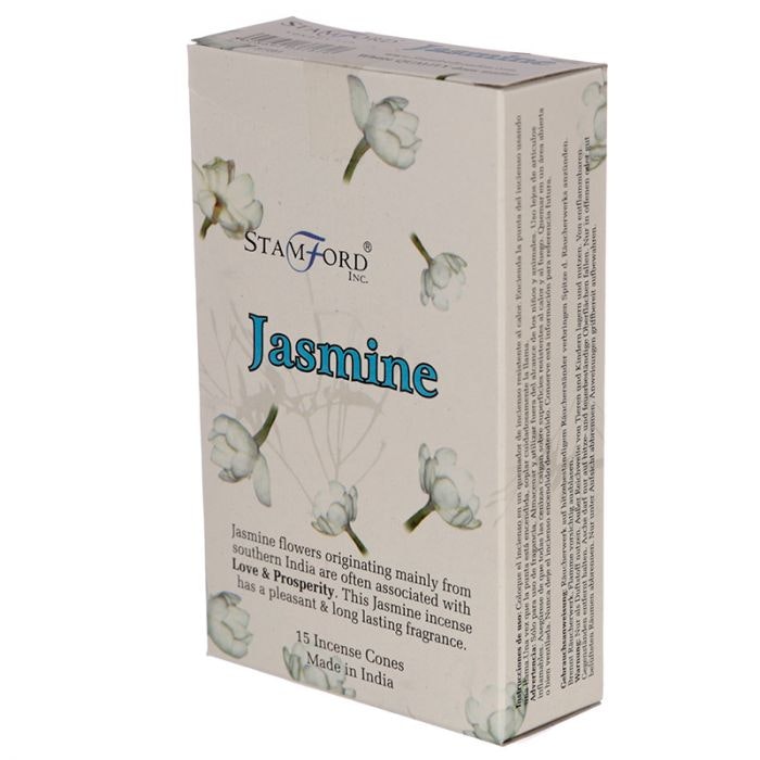Rökelsekoner Stamford Jasmine, 1 pkt.