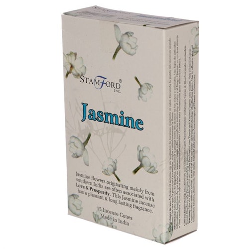 Rökelsekoner Stamford Jasmine, 1 pkt.