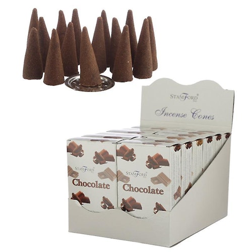 Rökelsekoner Stamford Chocolate ,1 pkt