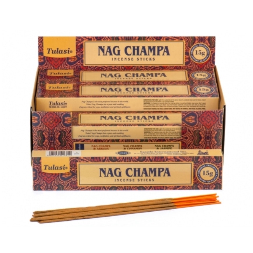 Rökelse Tulasi Nag Champa, 1 pkt
