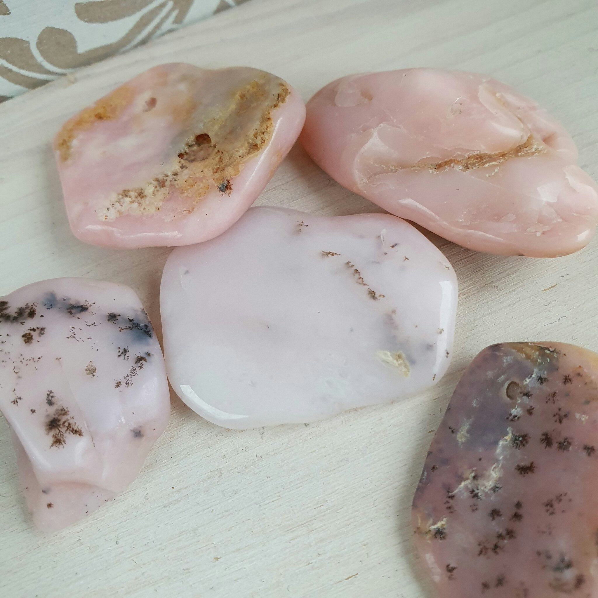 Trumlad rosa Opal 10-15 g S. Vi väljer