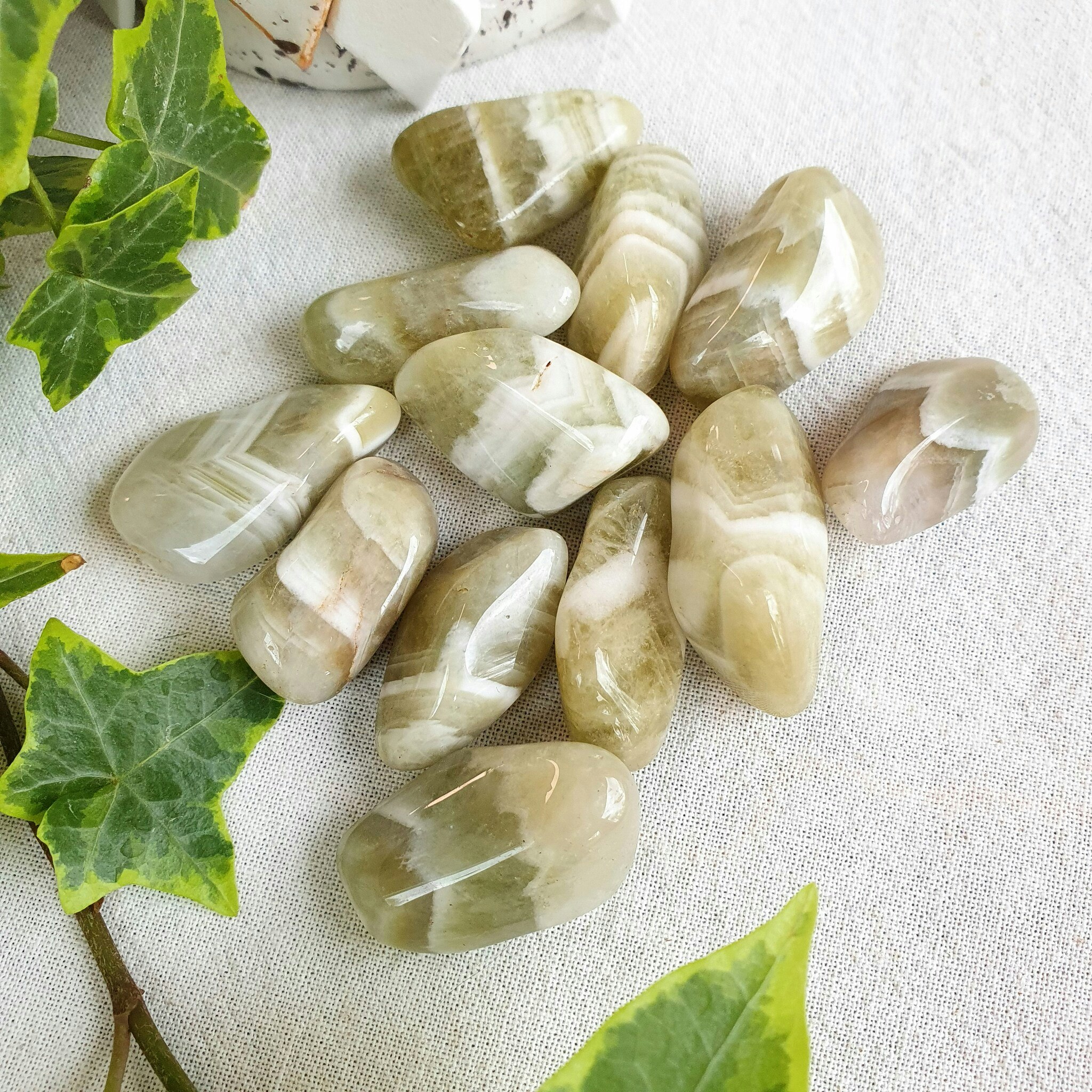 Trumlad Prasiolite 5-9 g XS