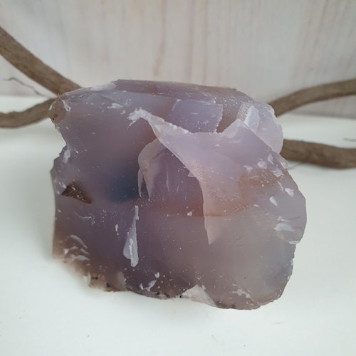 Rå Agat med druzy, 84 g. Detta ex
