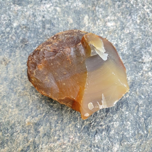 Rå Karneol 145 g. Detta ex