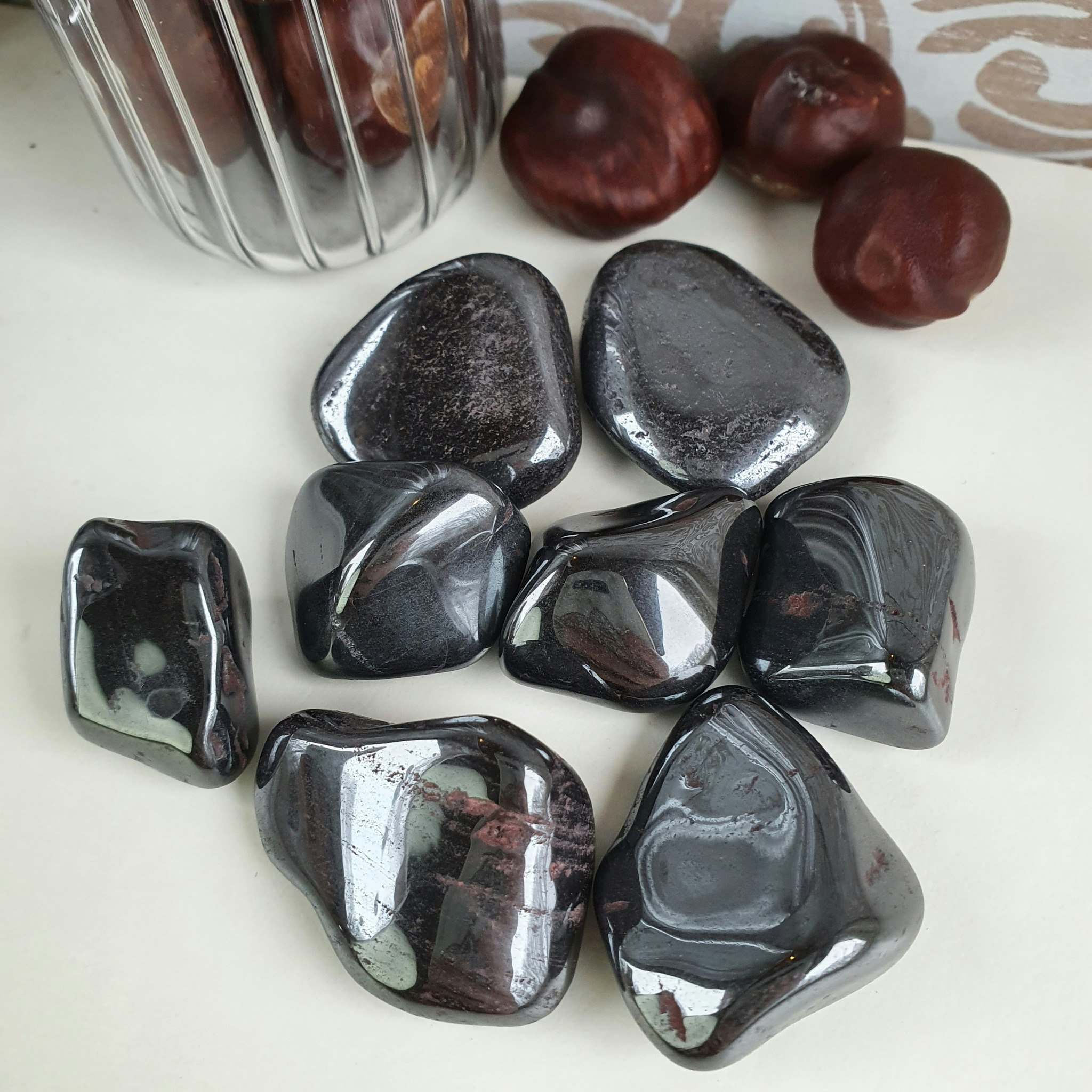 Trumlad Hematit, 16-23 g M