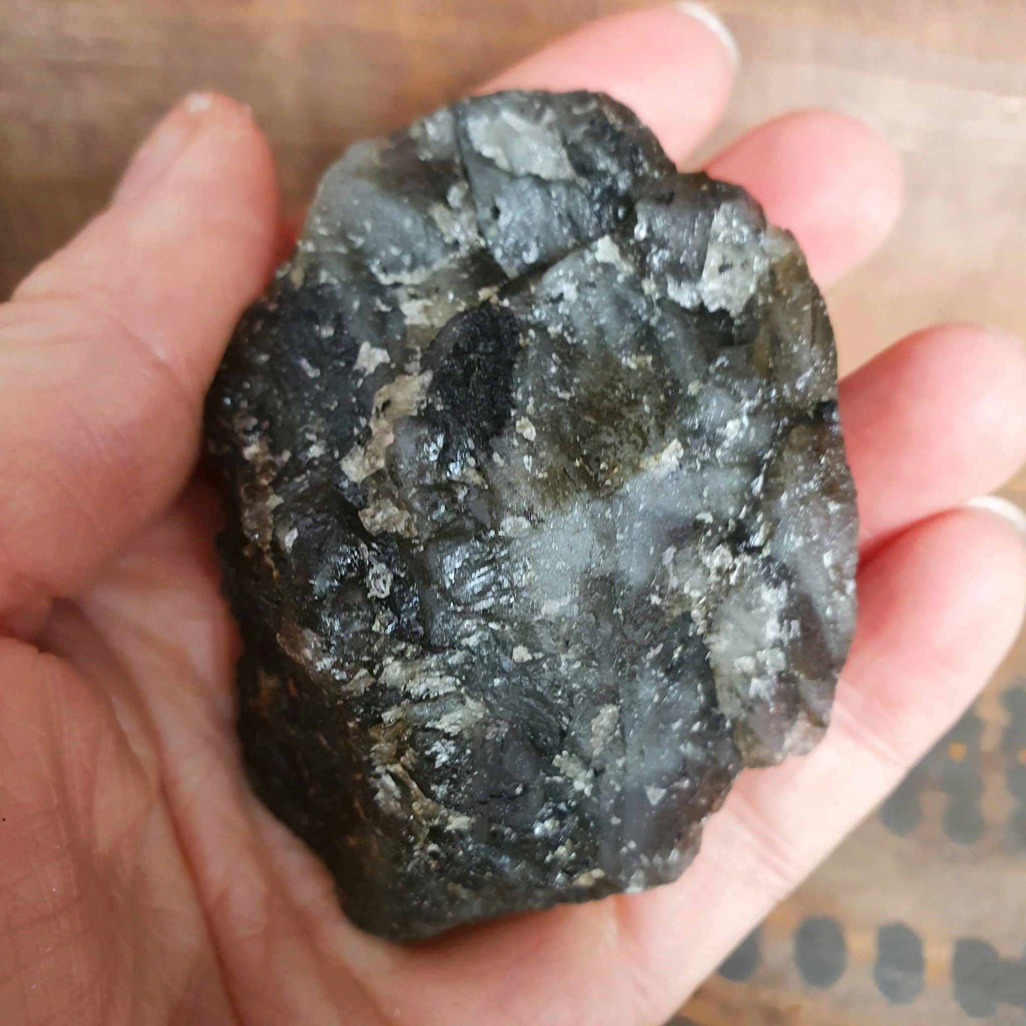Rå Labradorit 129 g. Detta ex