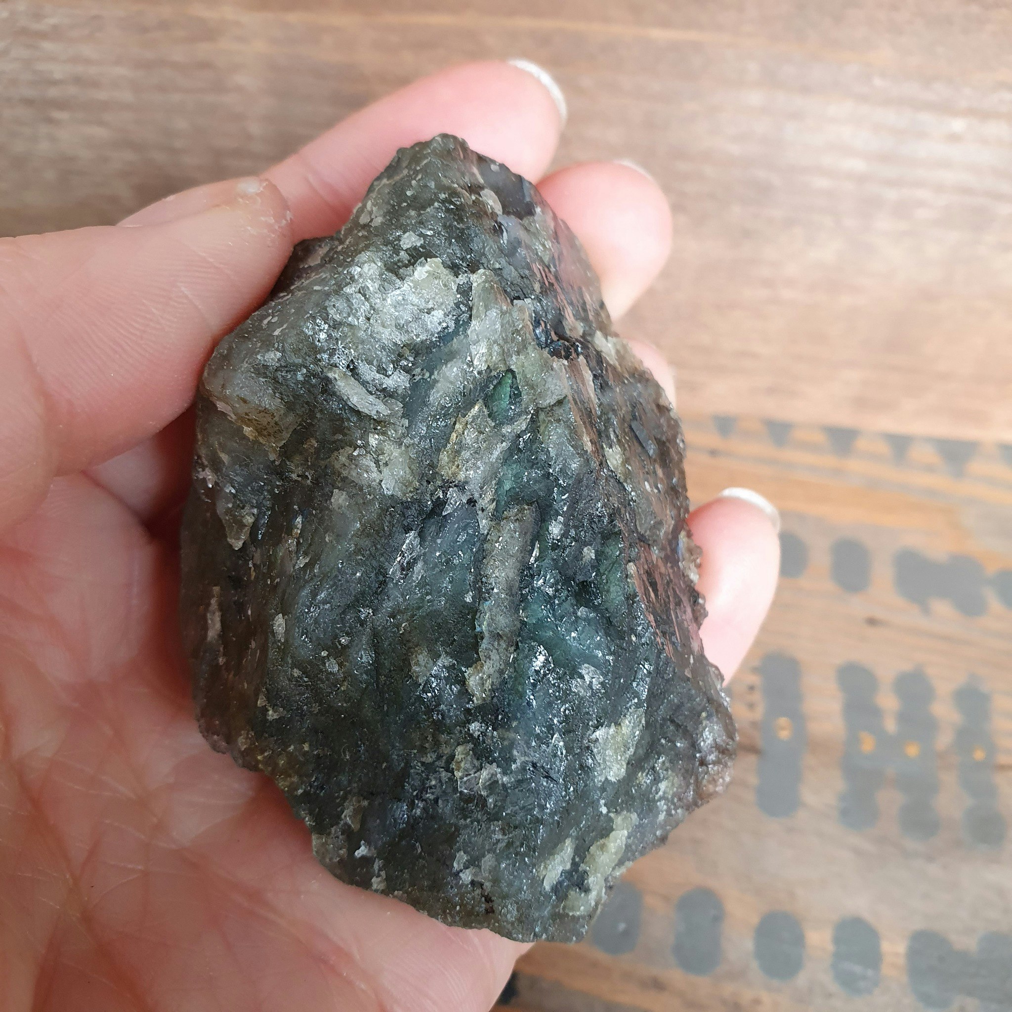 Rå Labradorit 129 g. Detta ex