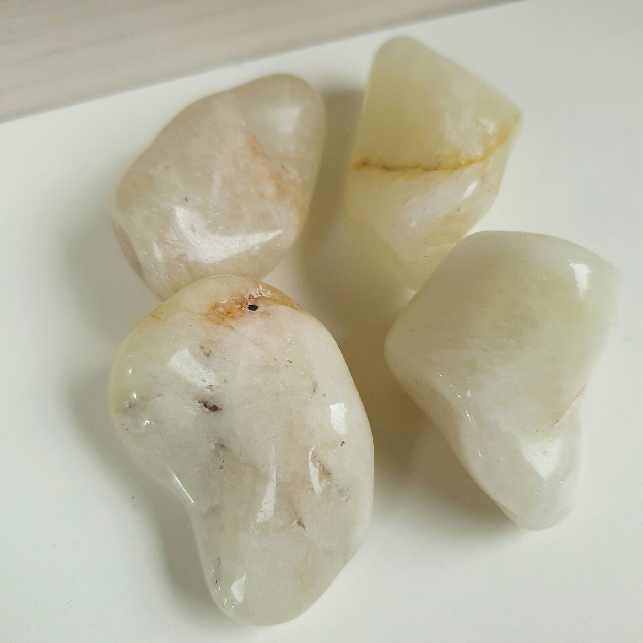 Trumlad Sulfur kvarts 32-40 g XL