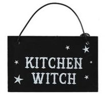 Miniskylt Kitchen Witch