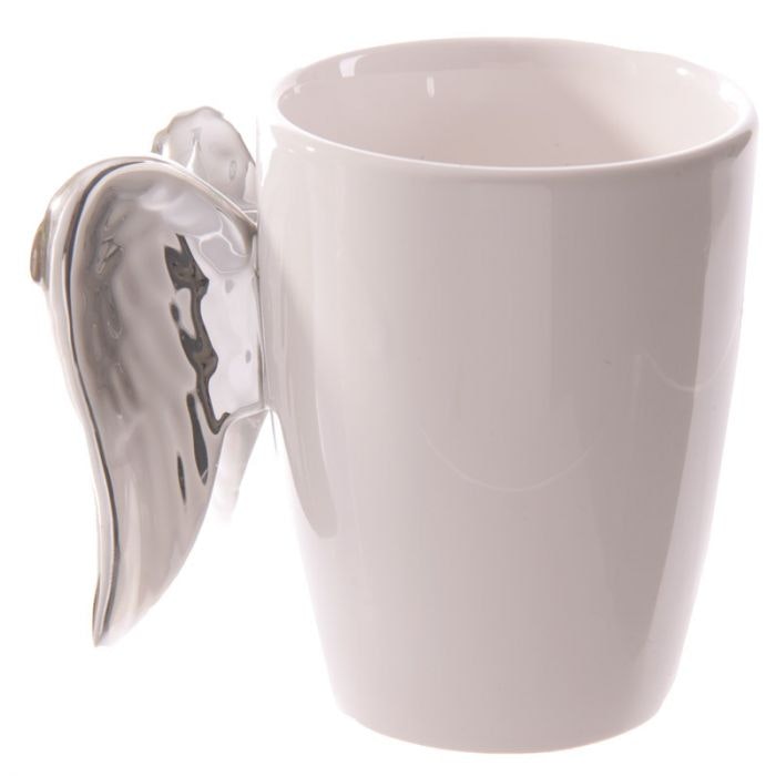 Mugg Änglavingar Silver