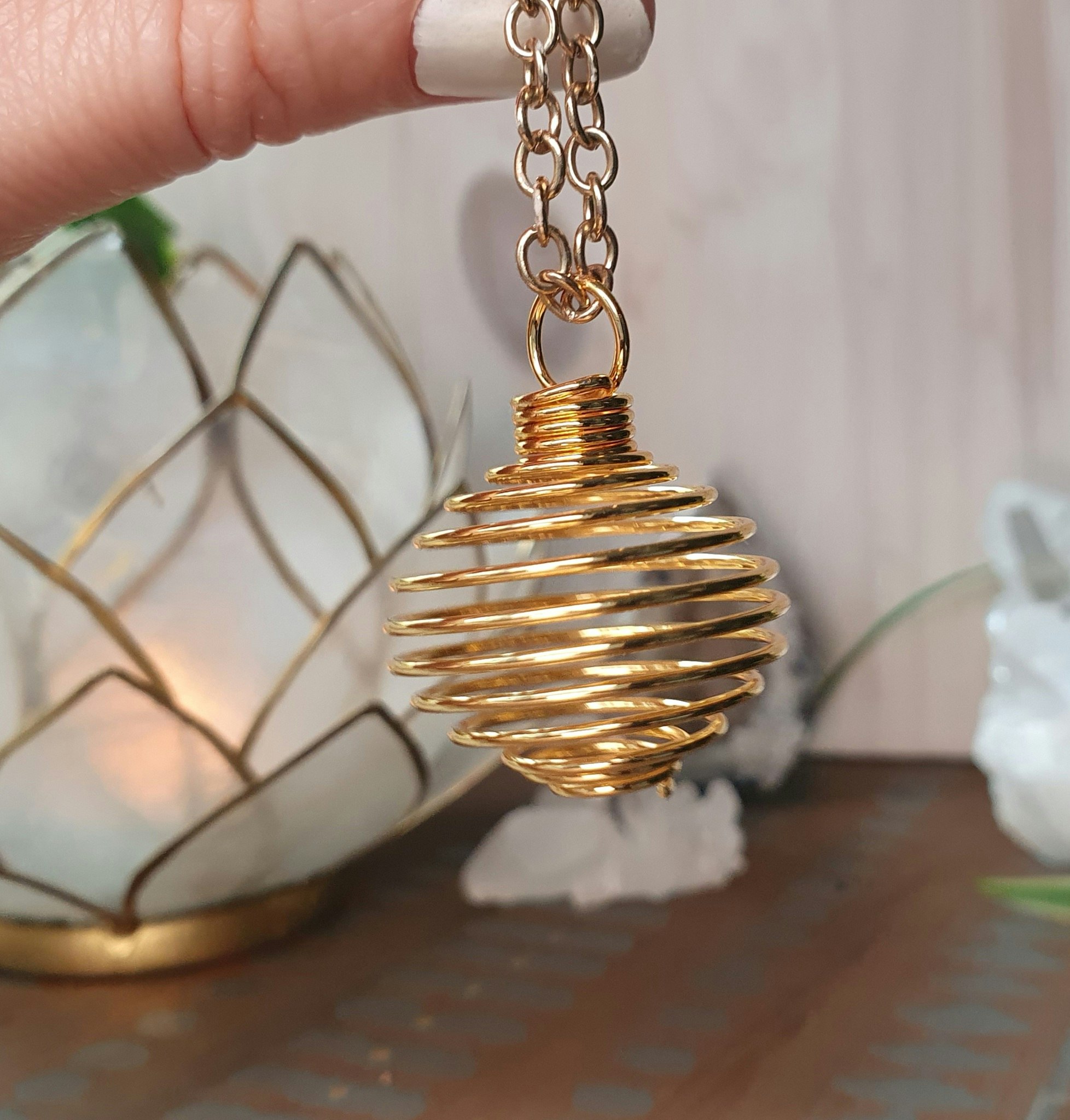 Stenbur guld 2,5 cm M