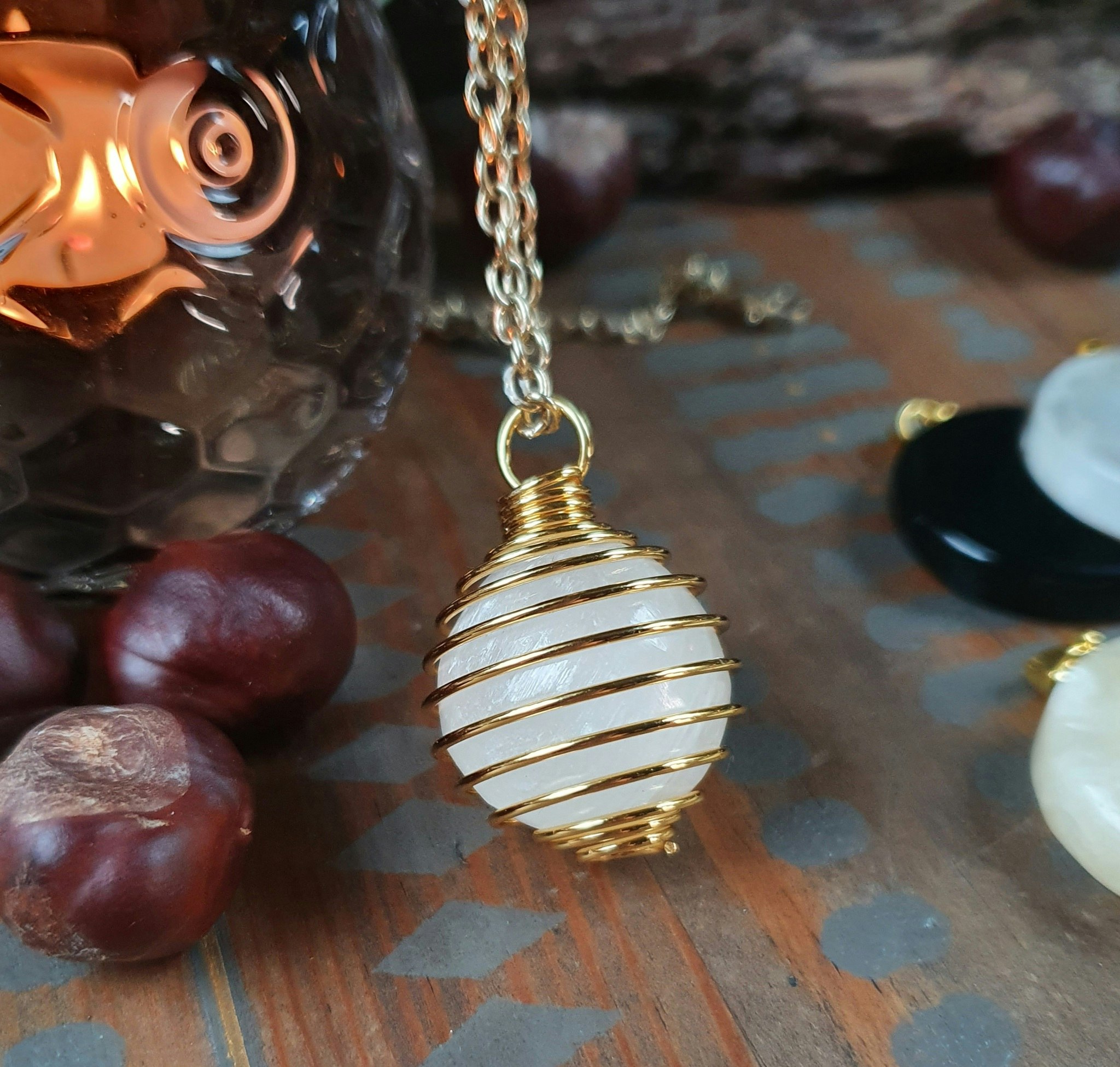 Stenbur guld 2,5 cm M