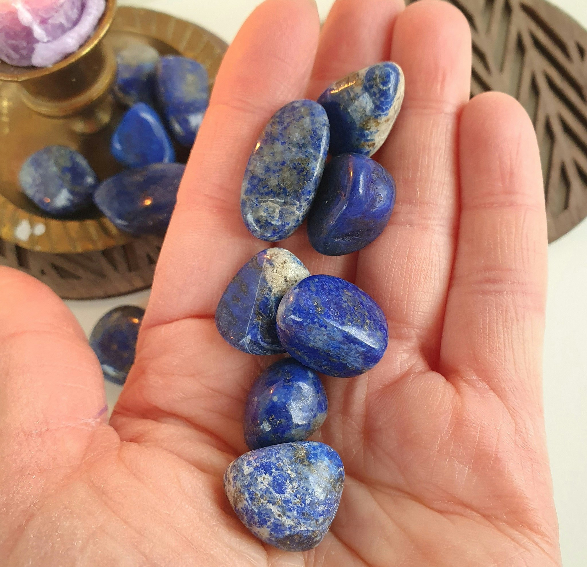 Trumlad Lapis Lazuli B 5-9 g XS