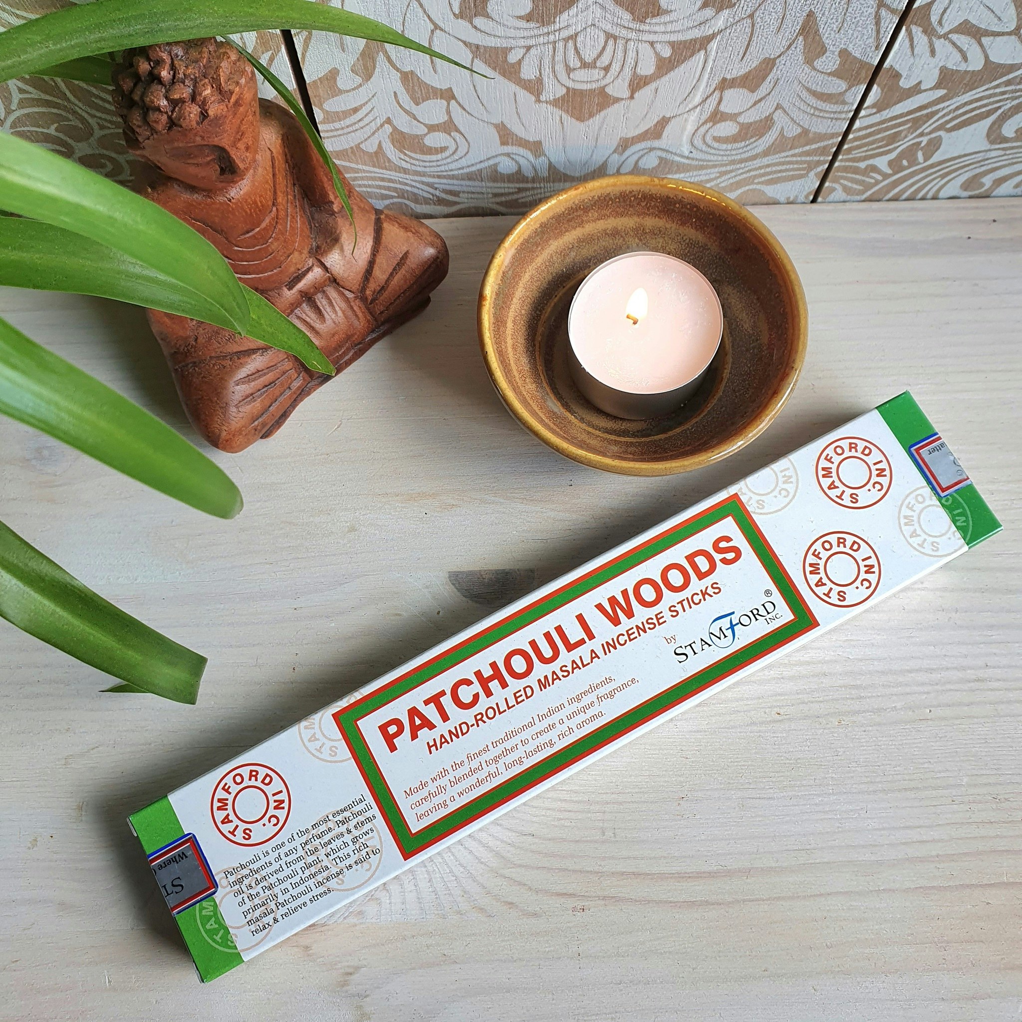 Rökelse Stamford Masala Patchouli woods