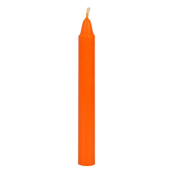 Spell Candles /Affirmationsljus orange 1 st