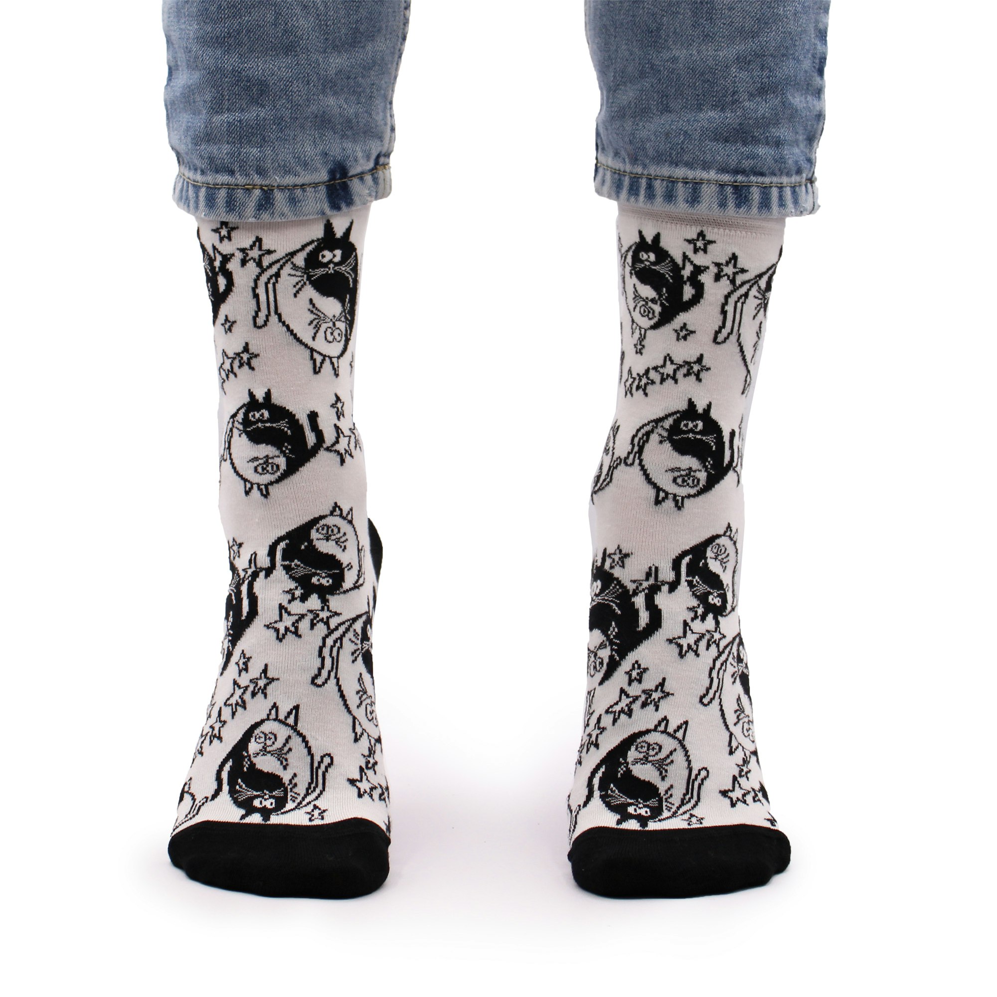 Strumpor Hop Hare, Ying Yang 36-39 Bambustrumpor