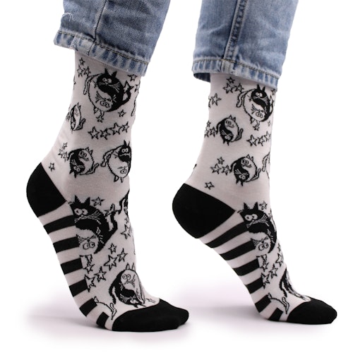 Strumpor Hop Hare, Ying Yang 36-39 Bambustrumpor