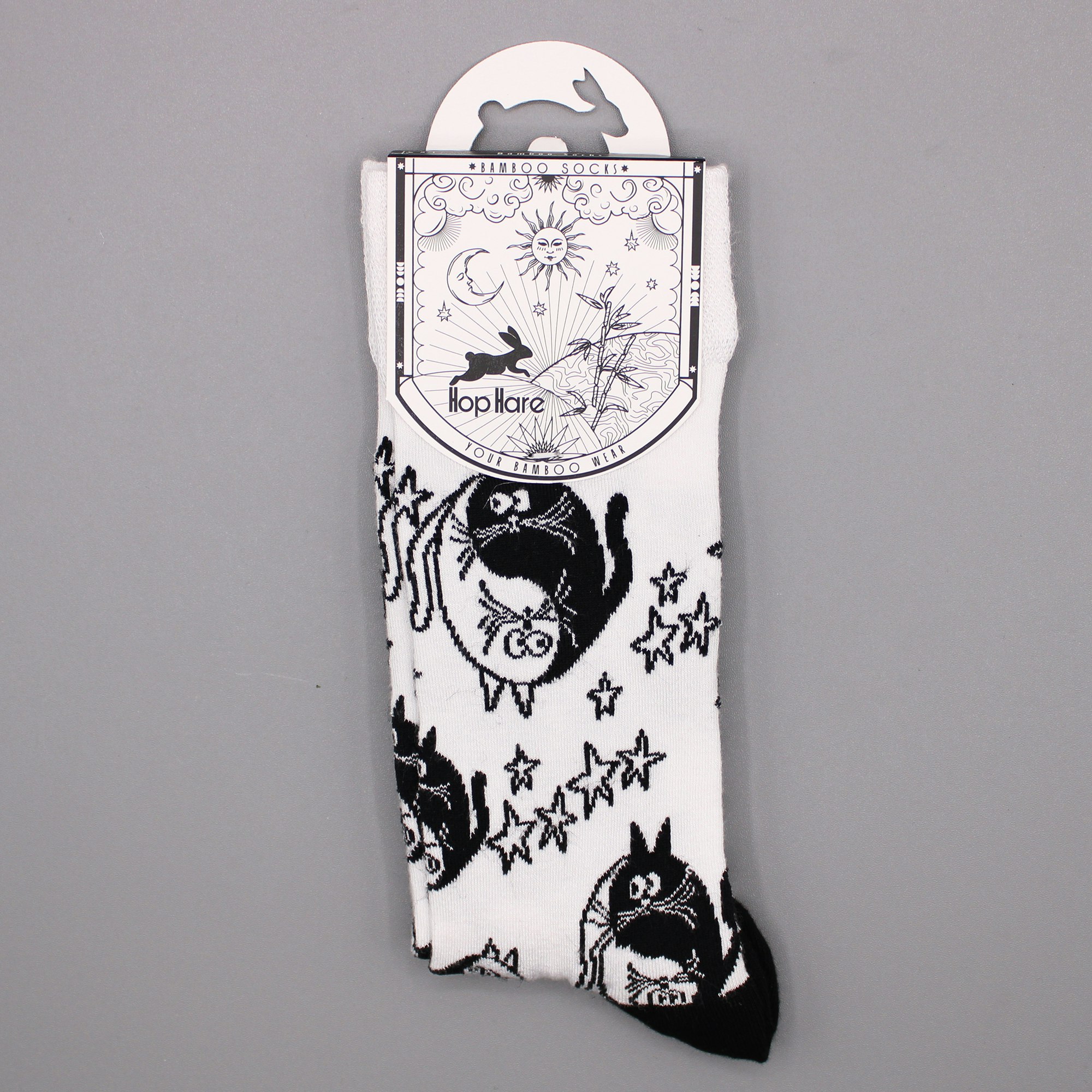 Strumpor Hop Hare, Ying Yang 36-39 Bambustrumpor