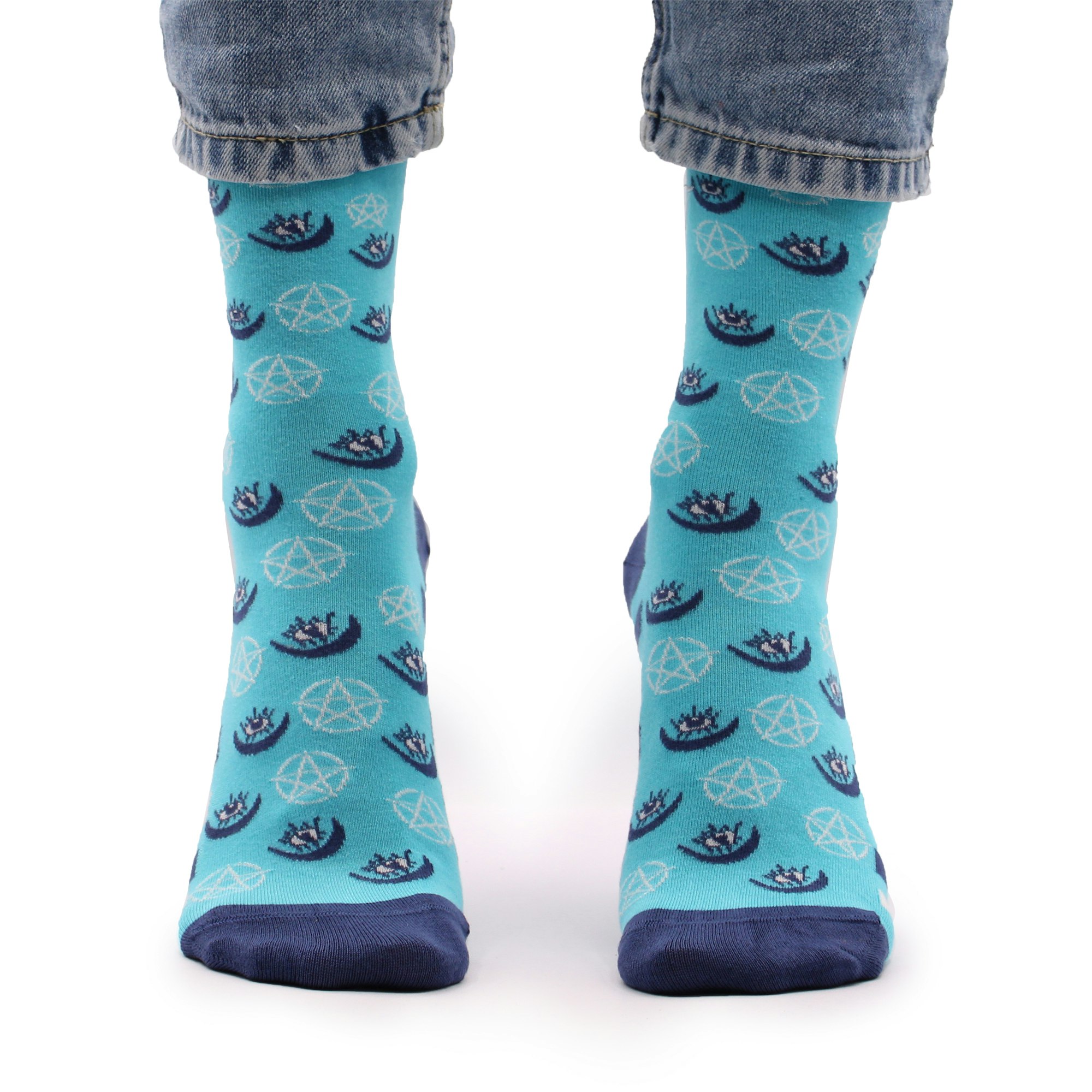 Strumpor Hop Hare, Pentagram and Evil Eye 36-39 Bambustrumpor