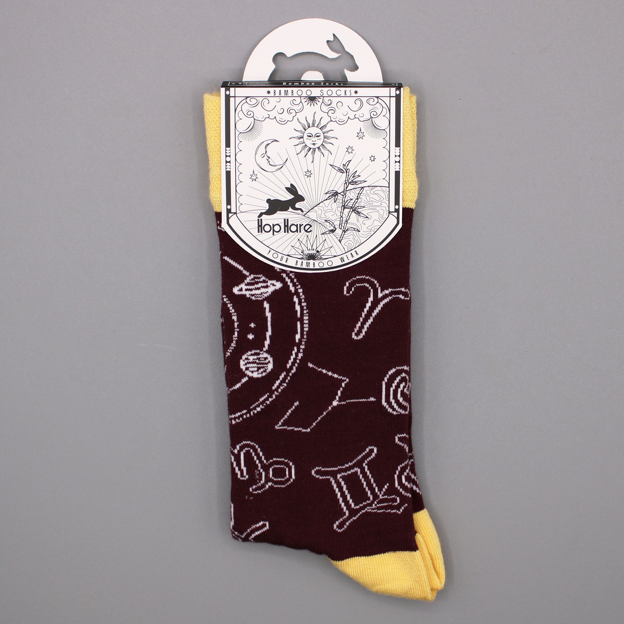 Strumpor Hop Hare, Zodiac stl 36-39 Bambustrumpor