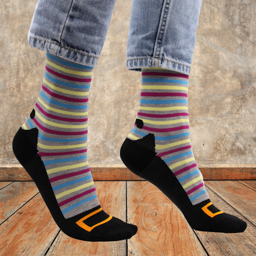 Strumpor Hop Hare, Hocus Pocus stl 36-39 Bambustrumpor