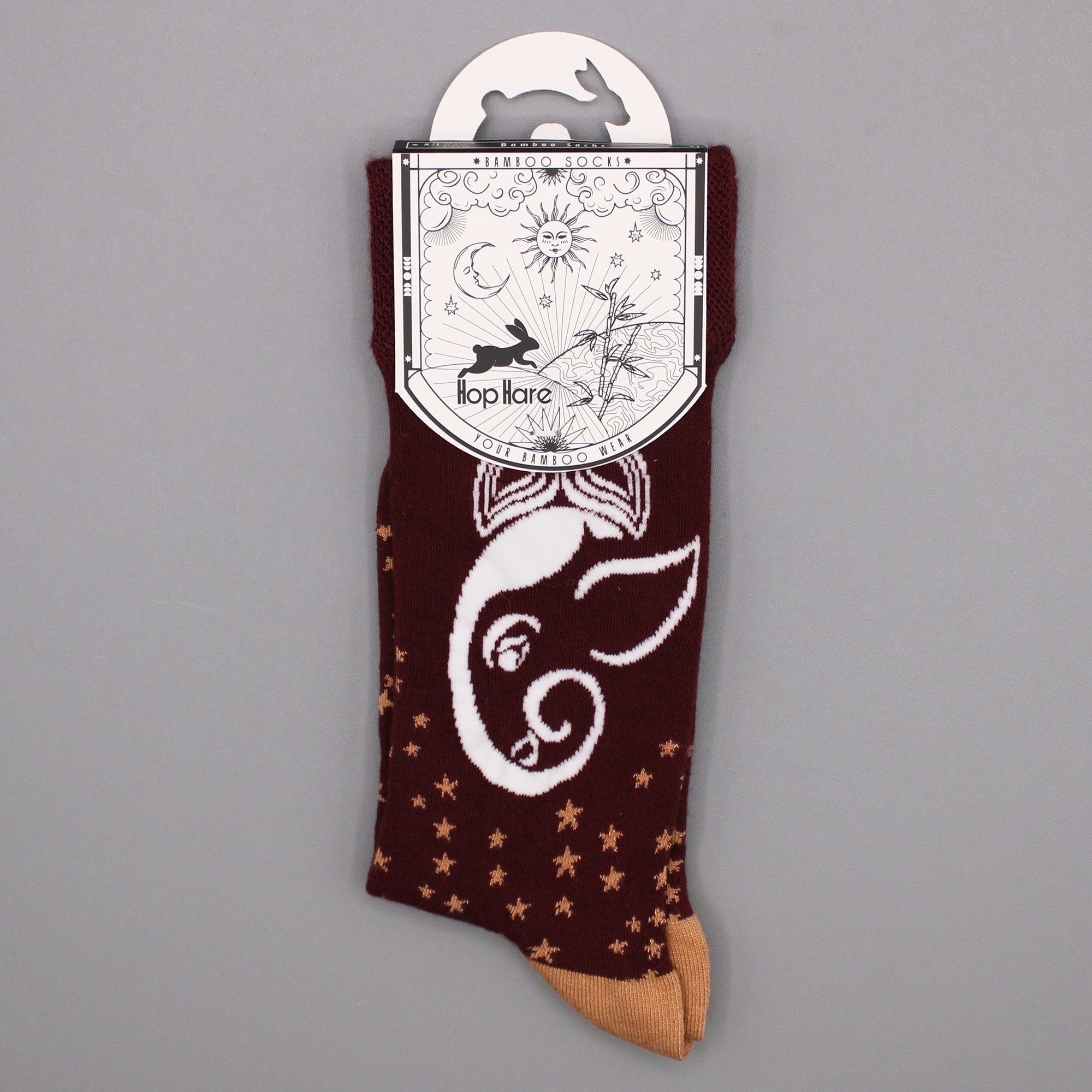 Strumpor Hop Hare, Ganesha stl 36-39 Bambustrumpor