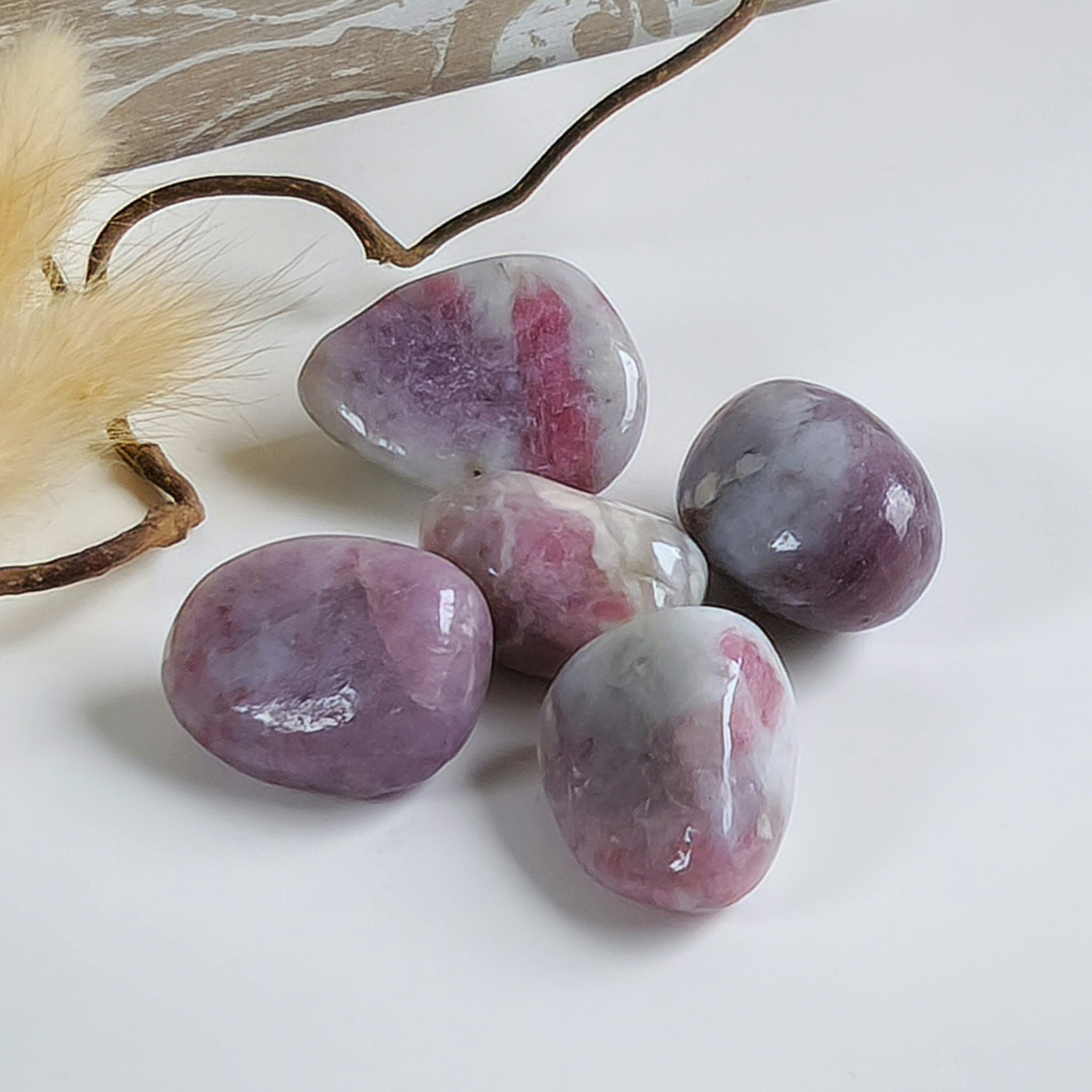 Trumlad Rubellite, 10-15 g S. Vi väljer