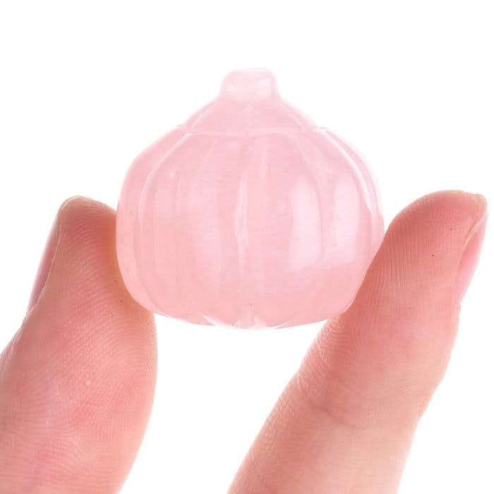 Rosenkvarts Pumpa 2,5 cm. Vi väljer
