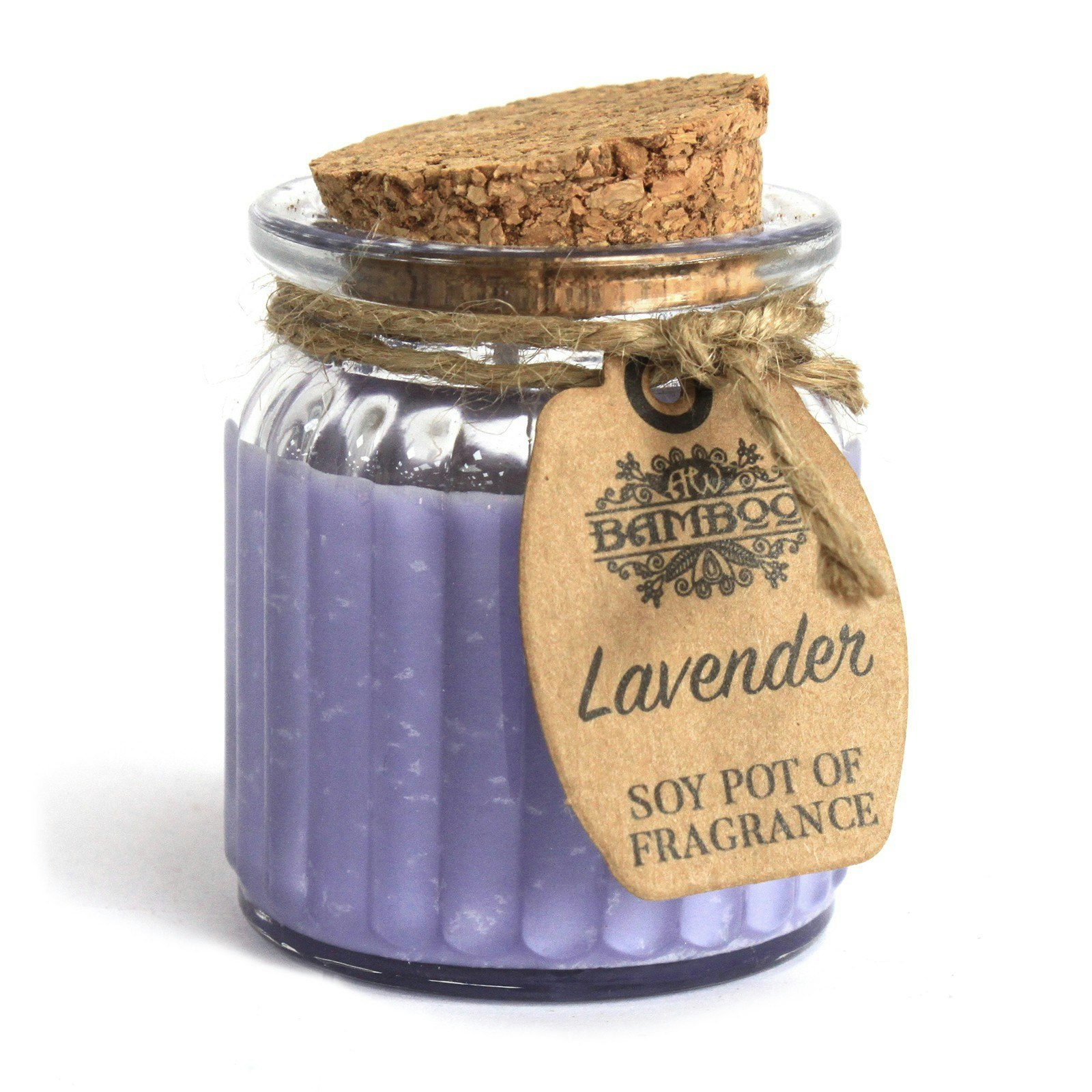 Doftljus av Sojavax Lavendel 20 H