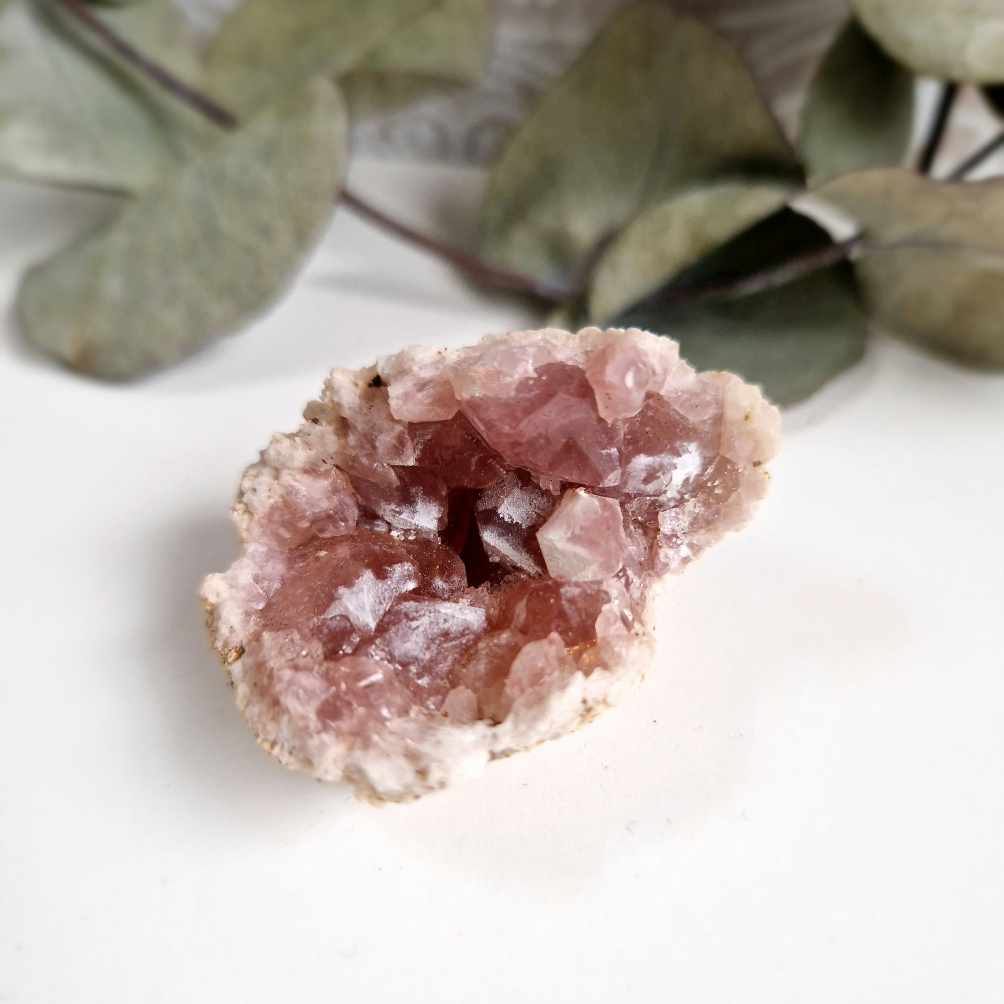 Geod av Rosa Ametist 28 g, detta ex