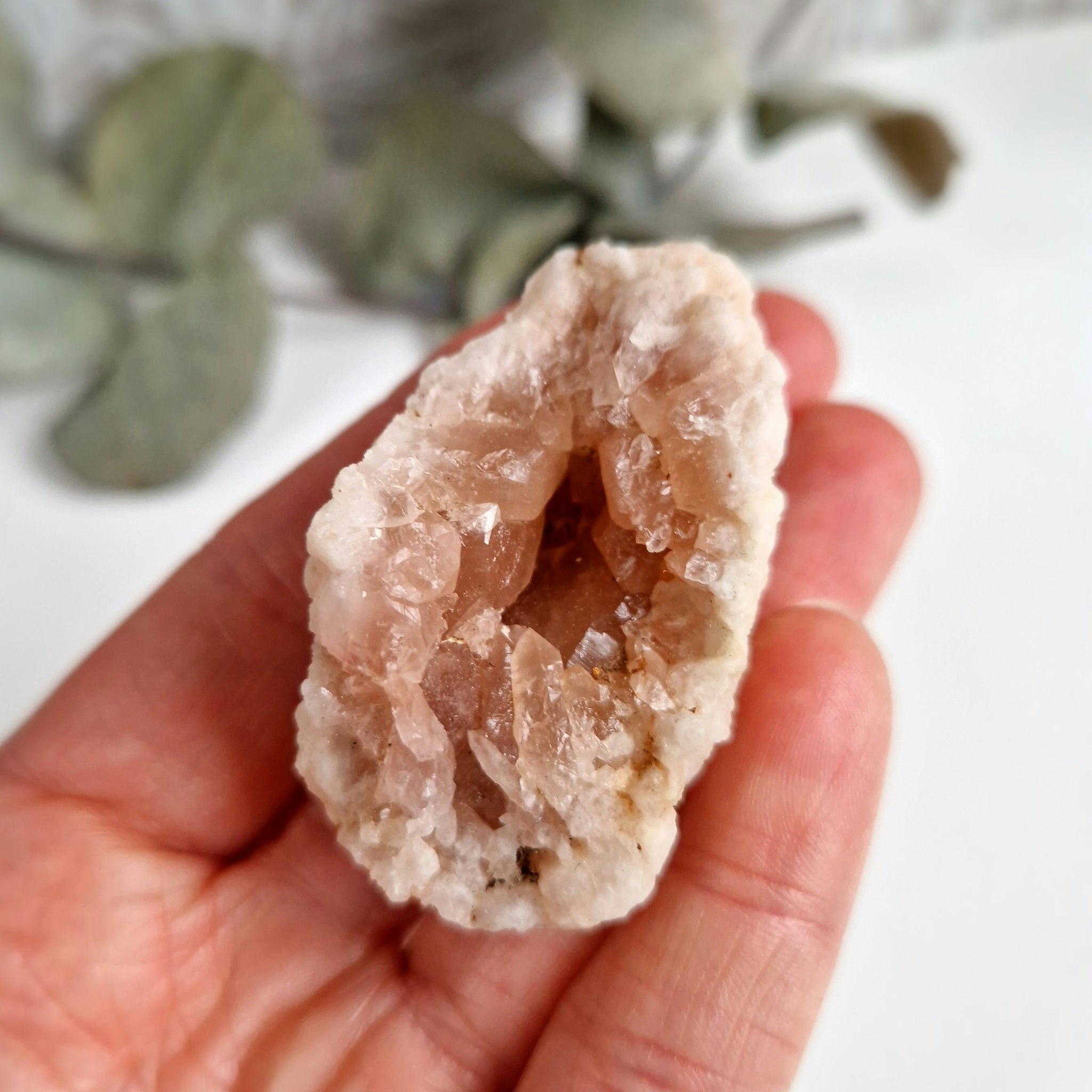 Geod av Rosa Ametist 41 g, detta ex
