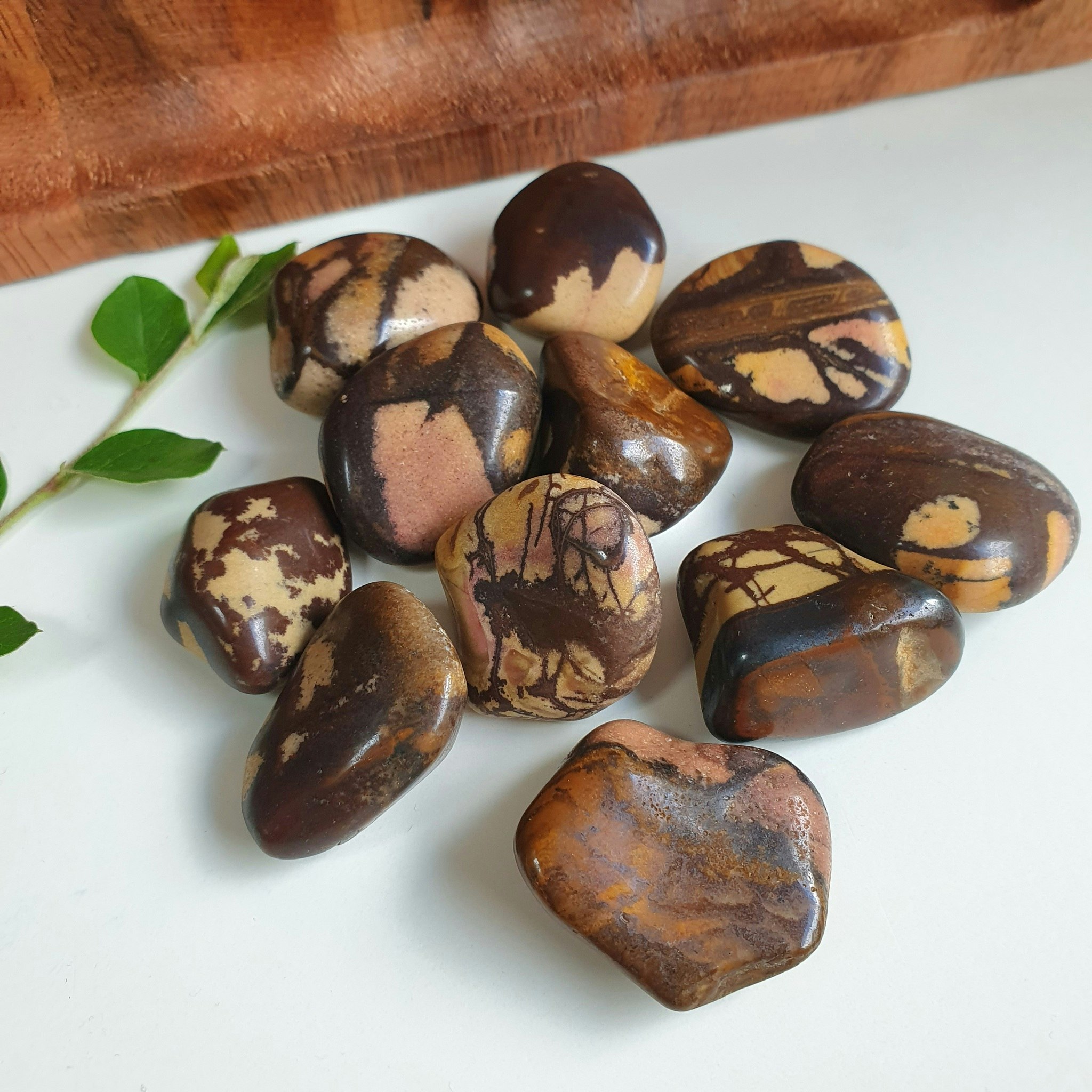 Trumlad Nguni Jaspis,10-15 g S