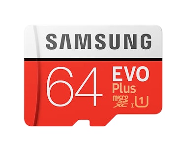 64 GB Samsung Evo+ 2020 microSDXC Class 10 UHS-I Class 3 64GB - 100MB/s