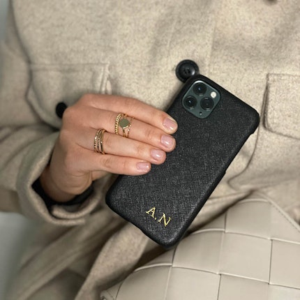 Black Saffiano case