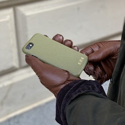 Khaki Saffiano case
