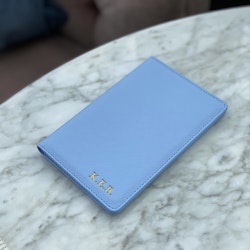Light Blue Saffiano Paspoorthouder