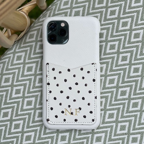 Dots - Telefoonhoesje met kaarthouder