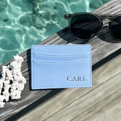 Baby Blue Saffiano pasjeshouder