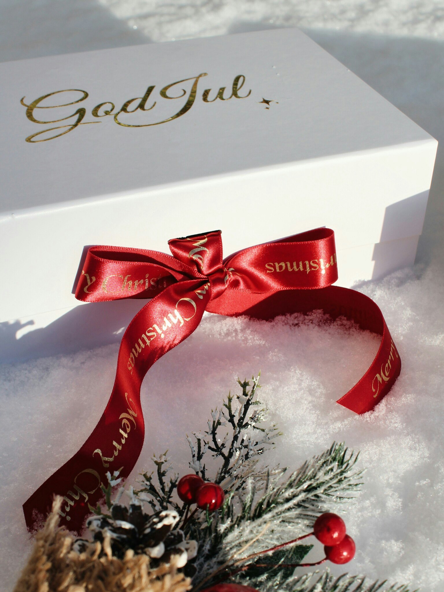 Presentbox Merry Christmas