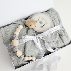 Presentbox Baby Bath, Grå