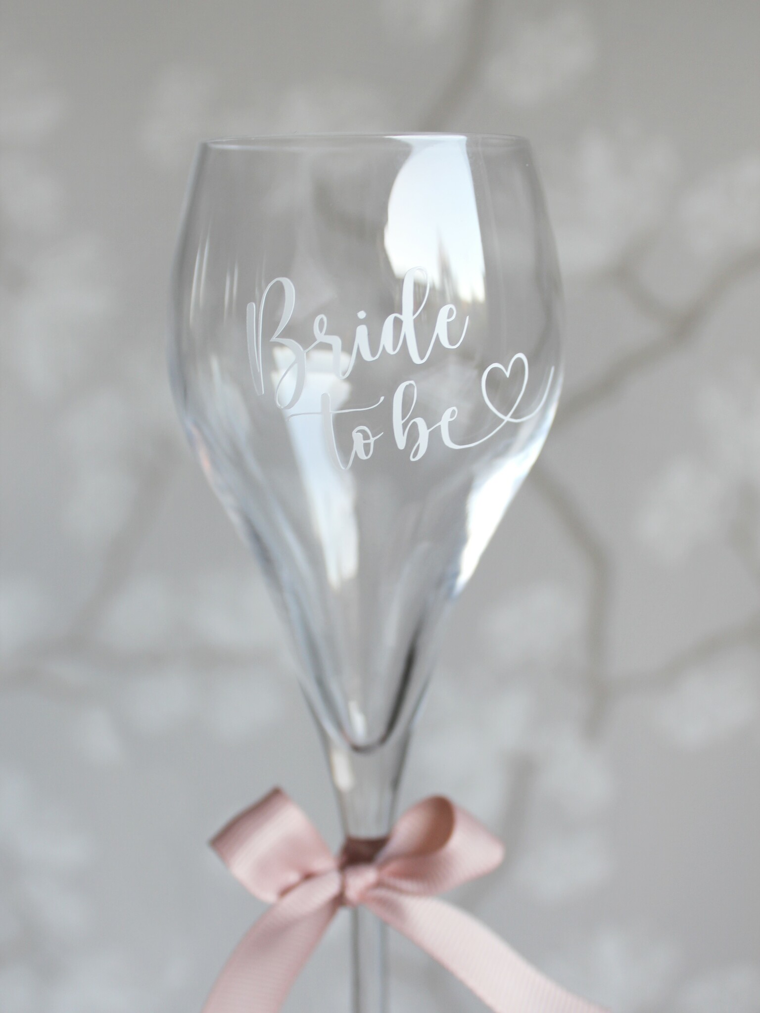 Champagneglas Bride To Be